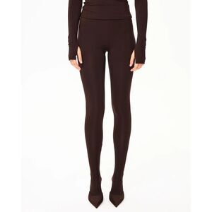 KHY Footed Leggings in ‘Chocolate’